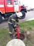 Огнеборцы Золотухинского района проводят осеннюю проверку противопожарного водоснабжения
