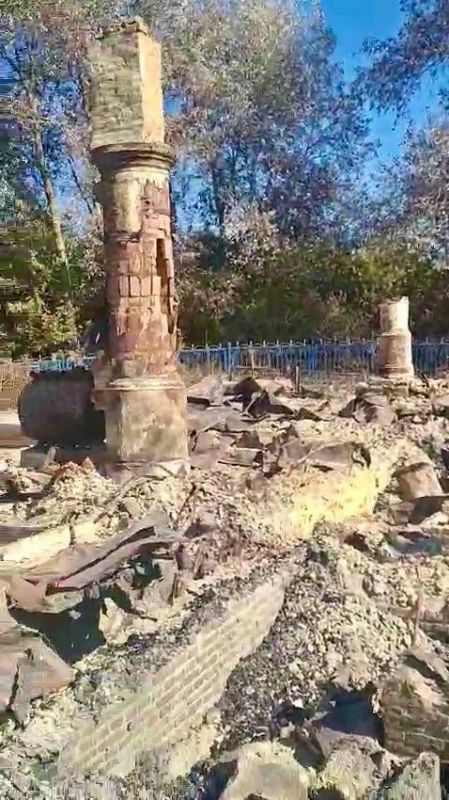 Ещё одна строка в «Белой книге»: Укронацисты разрушили старинный храм в Курской области Ещё одна строка в «Белой книге»: Укронацисты разрушили старинный храм в Курской области