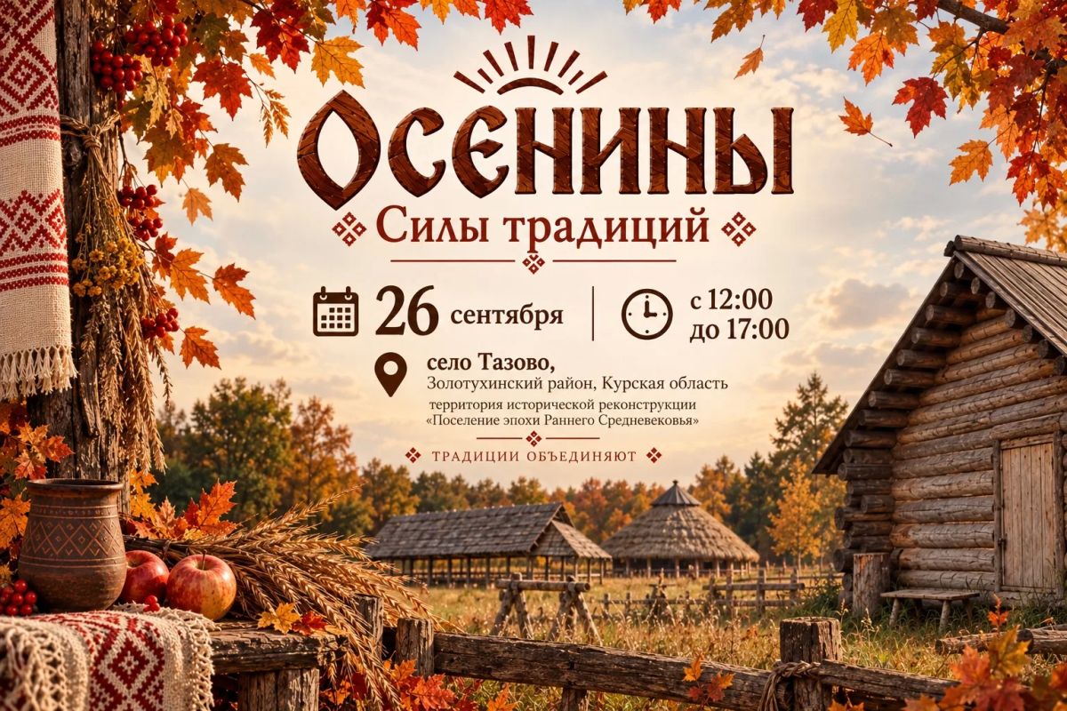Реконструкция, история и традиции в селе Тазово