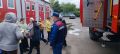 Экскурсия в пожарную часть Поныровского района