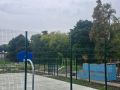 В деревне 1-я Моква продолжают благоустраивать детскую и спортивную площадки