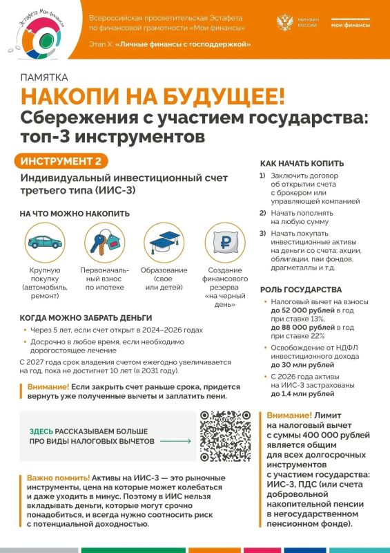 А мы продолжаем рассказывать о программе долгосрочных сбережений - инструменте для создания финансовой подушки или прибавки к пенсии А мы продолжаем рассказывать о программе долгосрочных сбережений - инструменте для создания финансовой подушки или прибавки к пенсии