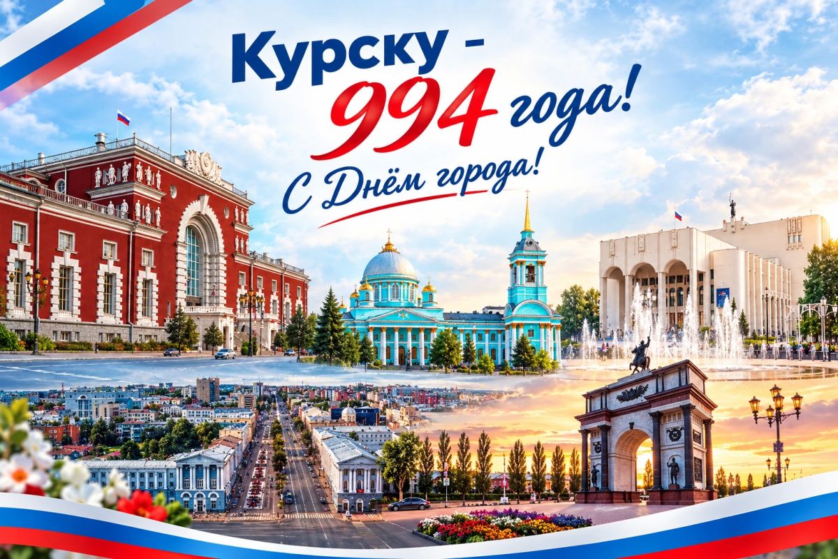 С Днём города, Курск!. Сегодня нашему городу исполняется 994 года