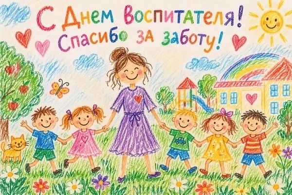 Сегодня особенный день — День воспитателя!