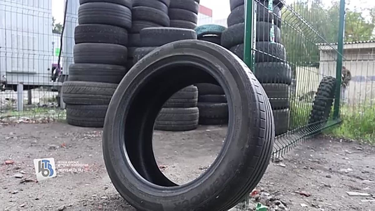 Не тянуть резину: в Курске начали собирать старые покрышки
