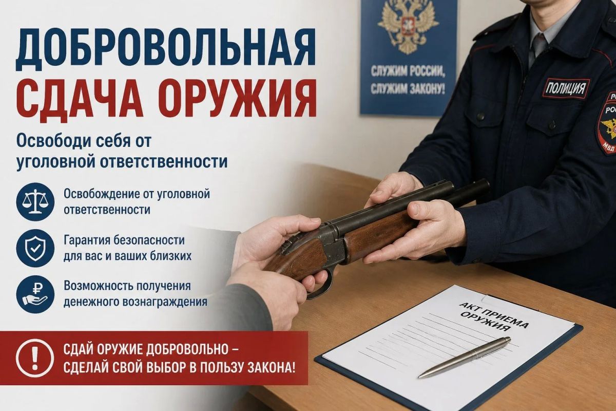 Сдай оружие – получи деньги_2026 Сдай оружие – получи деньги_2026