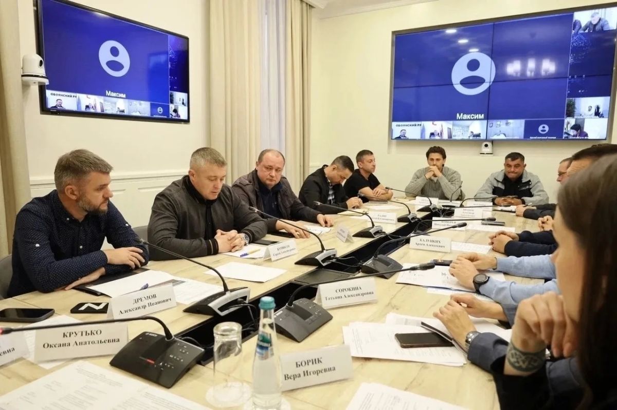 Глава Курского района принял участие в совещании по капитальному ремонту образовательных организаций, которое провела заместитель губернатора Оксана Крутько