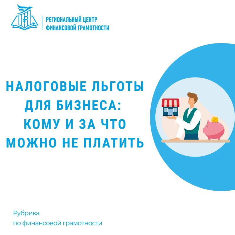Налоговые льготы для бизнеса: кому и за что можно не платить