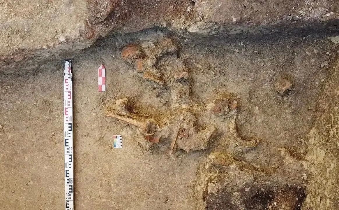 В центре Курска нашли групповое захоронение XVII века
