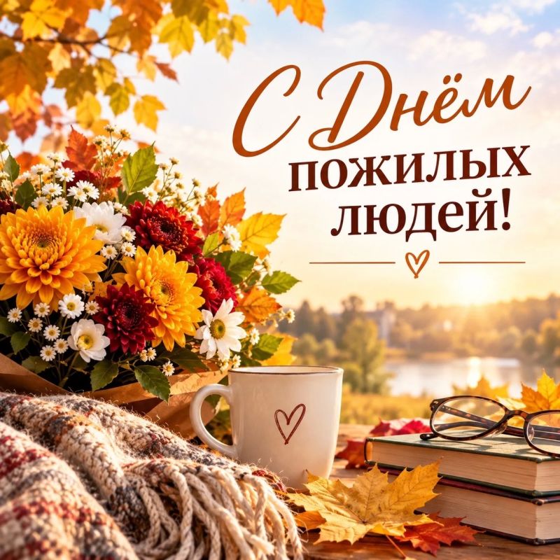 Глава города Железногорска Александр Михайлов поздравил с Днём пожилых людей: