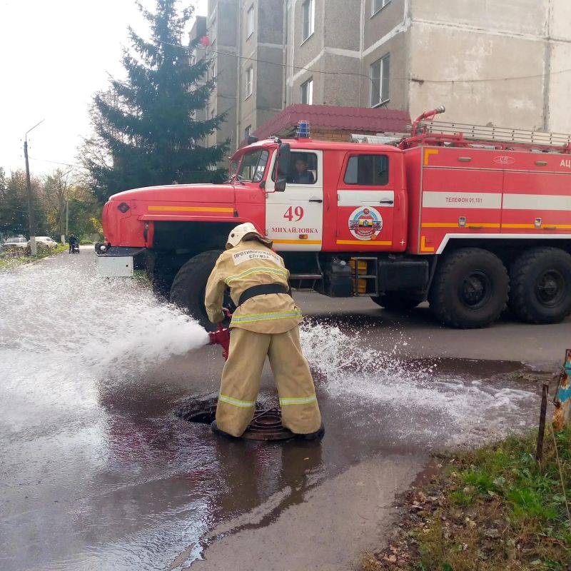 Проверка противопожарного водоснабжения в Пристенском, Хомутовском и Железногорском районах Проверка противопожарного водоснабжения в Пристенском, Хомутовском и Железногорском районах