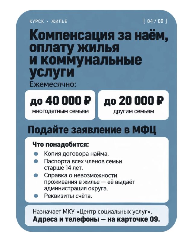 Порядок действий при получении компенсаций от ударов ВСУ Порядок действий при получении компенсаций от ударов ВСУ