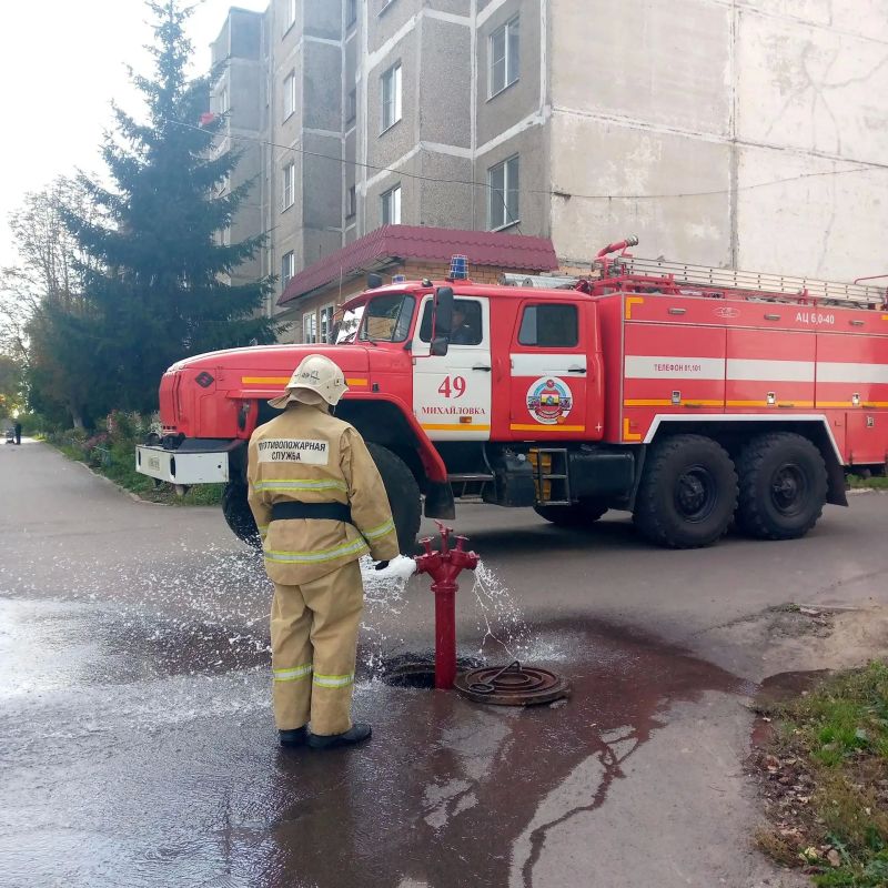 Проверка противопожарного водоснабжения в Пристенском, Хомутовском и Железногорском районах Проверка противопожарного водоснабжения в Пристенском, Хомутовском и Железногорском районах