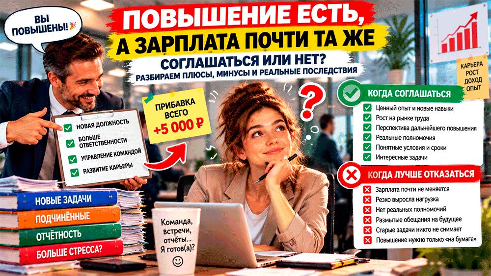 Как правильно оценить повышение без ощутимого изменения зарплаты