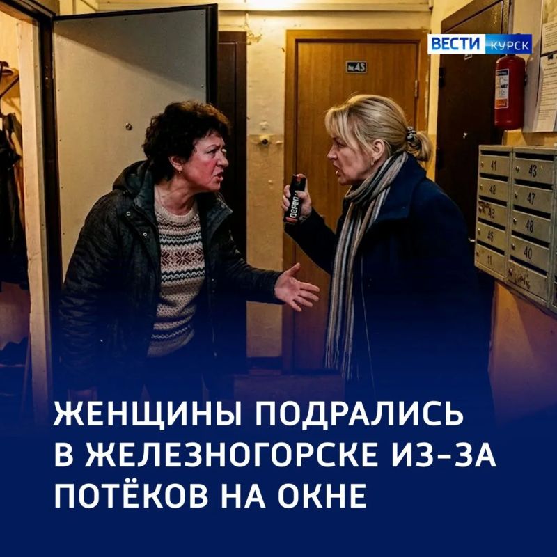 Битва за стеклопакет: две курянки подрались из-за грязного окна