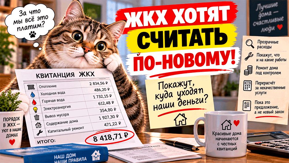 Новые подходы к тарифам ЖКХ: жильцы смогут видеть, на что идут их деньги