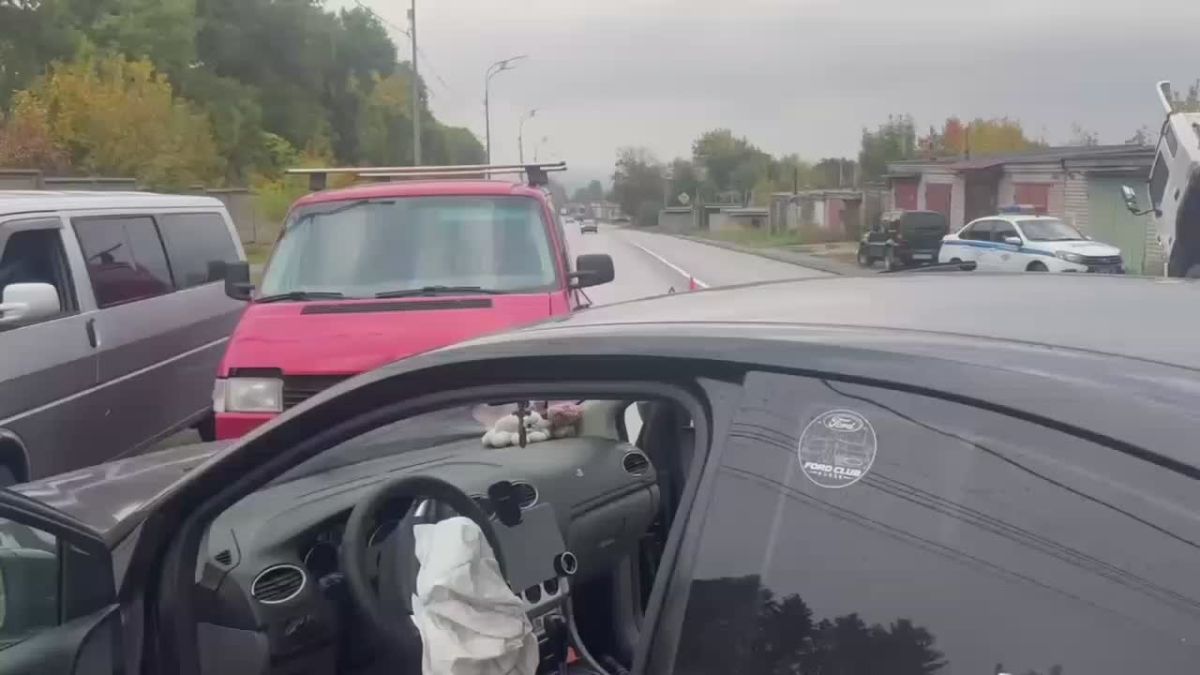 Серьезная авария в Курске случилась утром