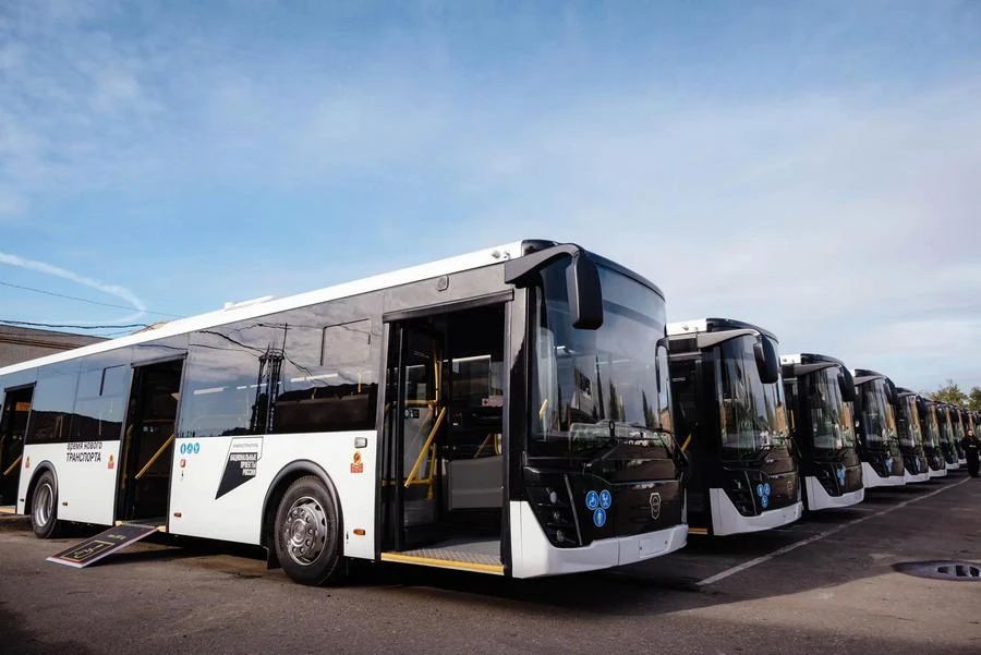 В Курск поступили 22 новых автобуса большой вместимости