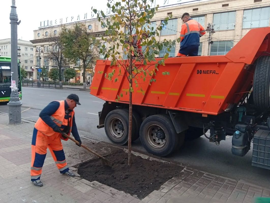 Приятно видеть, как прямо на глазах хорошеет наша главная улица Приятно видеть, как прямо на глазах хорошеет наша главная улица