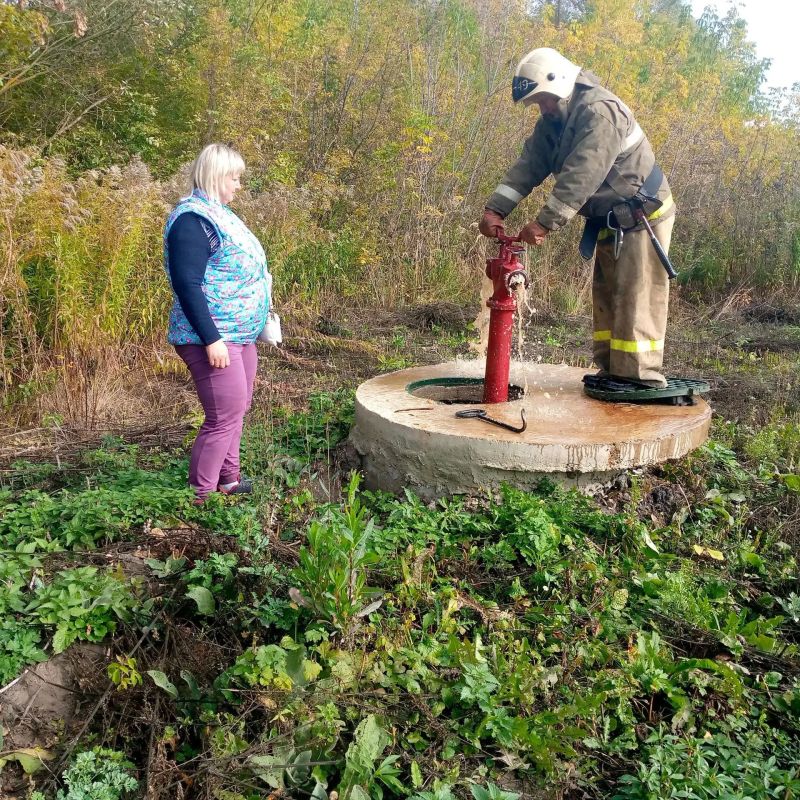Проверка противопожарного водоснабжения в Железногорском районе Проверка противопожарного водоснабжения в Железногорском районе