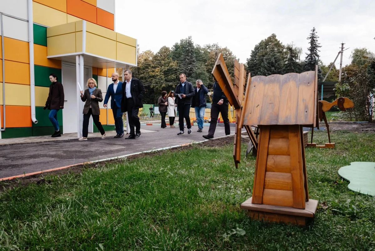 В Курске завершили капитальный ремонт детского сада №17, построенного в 1939 году В Курске завершили капитальный ремонт детского сада №17, построенного в 1939 году