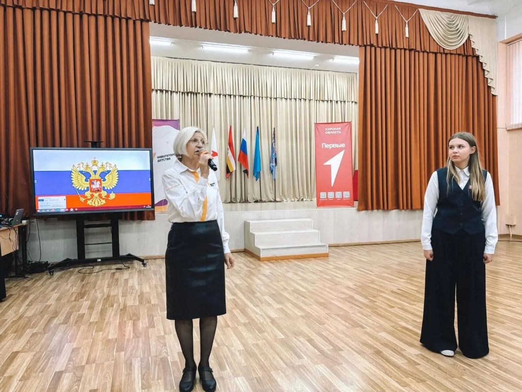 Ученики школы № 52 вступили в «Движение Первых»