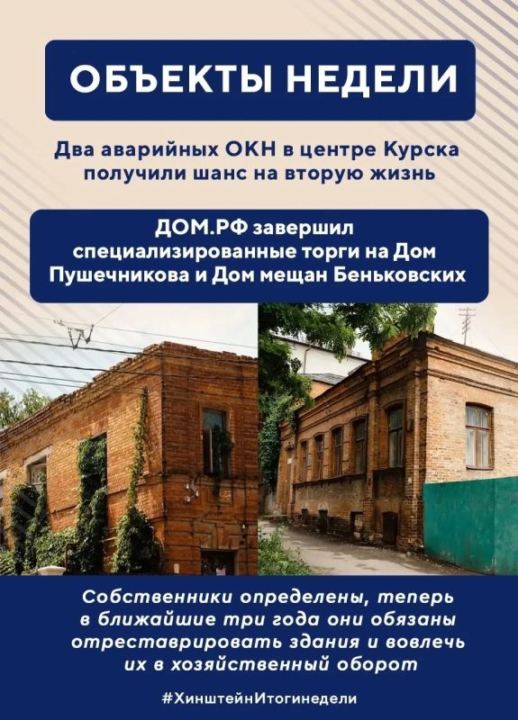 Глава региона Александр Хинштейн делится итогами недели Глава региона Александр Хинштейн делится итогами недели