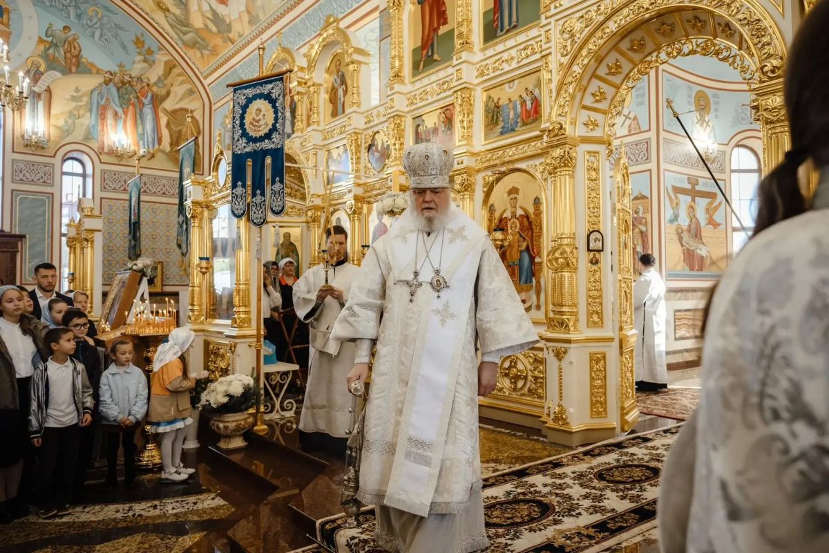 Храм Покрова Пресвятой Богородицы освятили на проспекте Хрущёва Храм Покрова Пресвятой Богородицы освятили на проспекте Хрущёва
