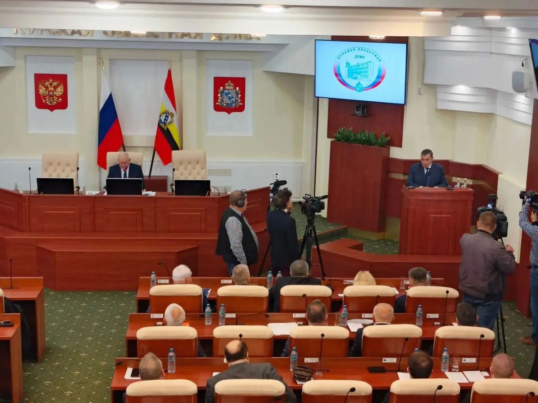 Прошло первое заседании Курской областной Думы восьмого созыва Прошло первое заседании Курской областной Думы восьмого созыва