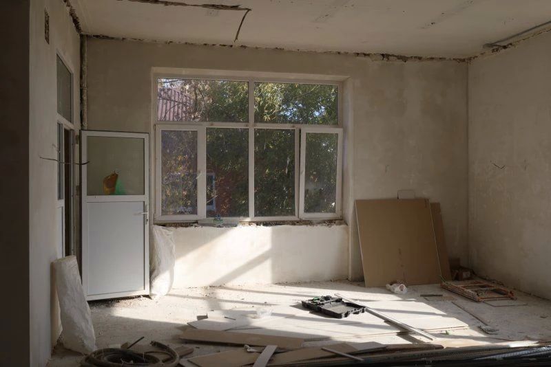 В Курске ремонт детского сада №128 продолжает буксовать