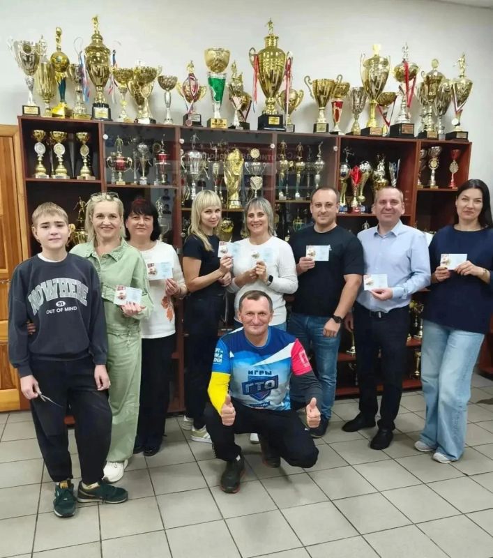 Сотрудники курского комитета соцзащиты сдали ГТО