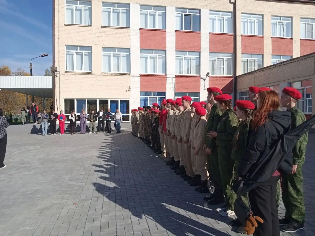 В Верхнелюбажской школе состоялось районное соревнование военно-спортивного характера под названием «Стальной рубеж»