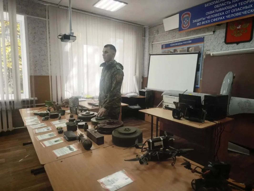 В школе № 1 провели практическое занятие по безопасности В школе № 1 провели практическое занятие по безопасности