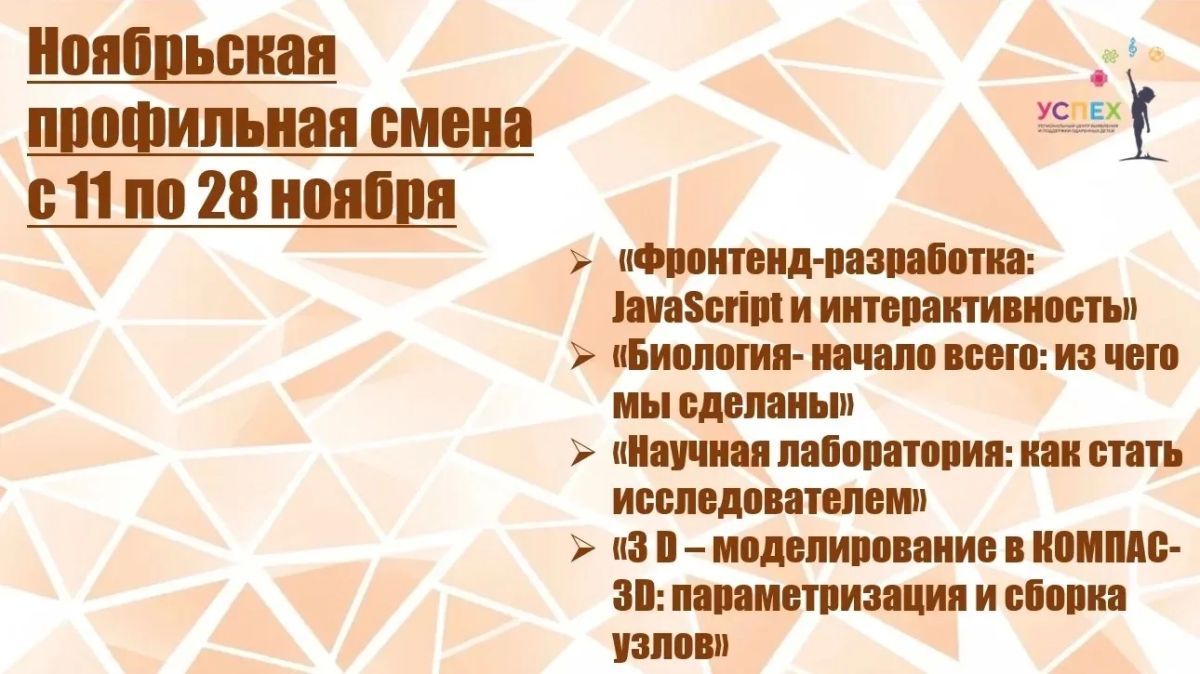 Приглашаем курских школьников к изучению общеразвивающих программ