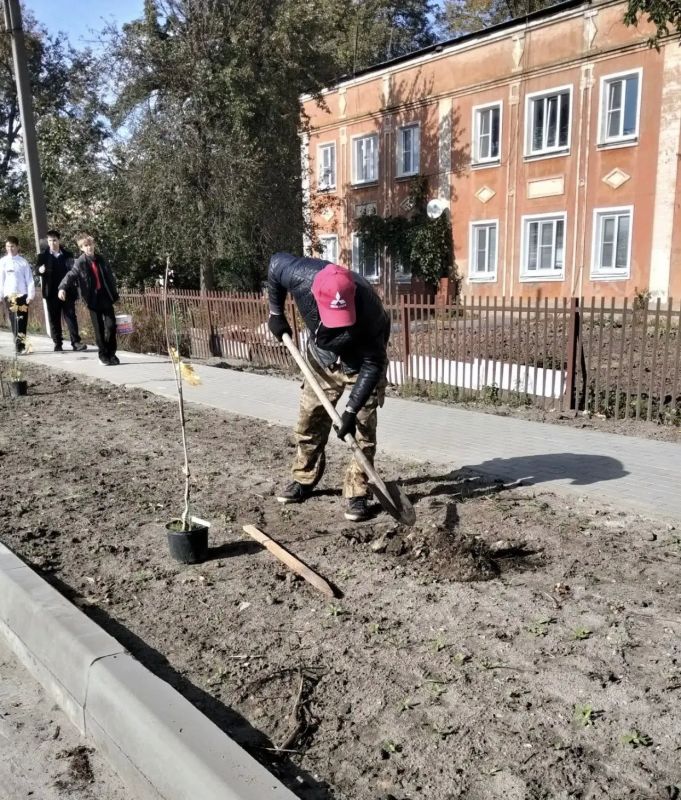 В поселке имени К. Либкнехта появилась новая пешеходная зона на улице Мира В поселке имени К. Либкнехта появилась новая пешеходная зона на улице Мира