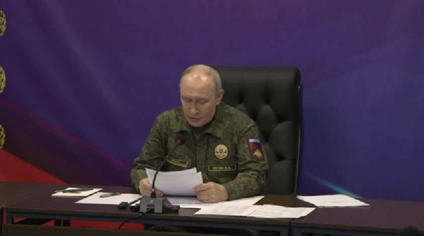 Путин: зона безопасности у Курской области не станет предметом переговоров