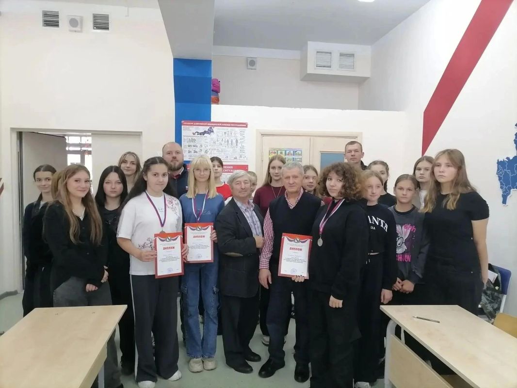 В Курске состоялось первенство области по русским шашкам среди школьников