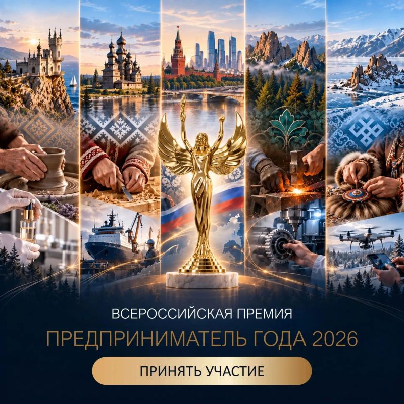 Продлен до 30 ноября финальный этап приема заявок на премию «Предприниматель года-2026»
