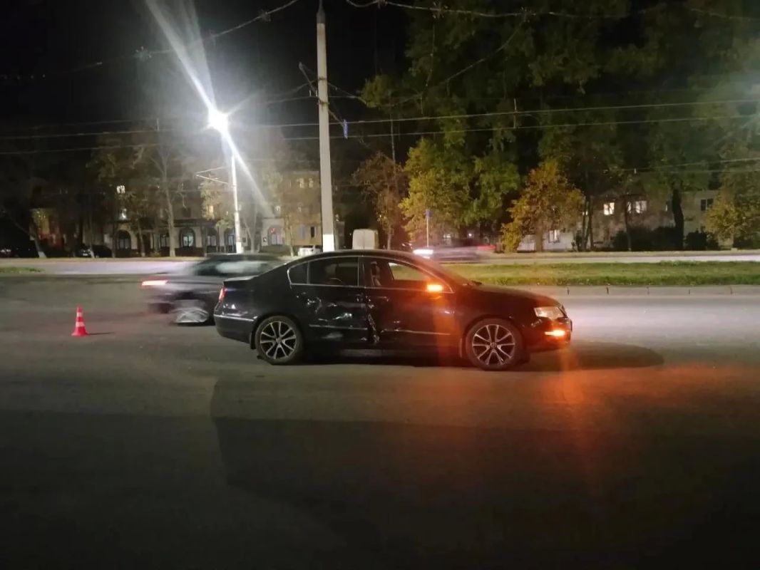 В Курске машина сбила 14-летнего мотоциклиста