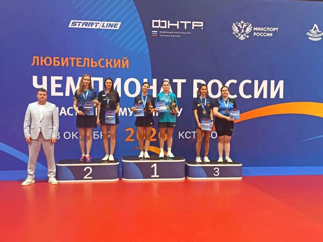 Куряне успешно выступили на чемпионате по настольному теннису среди любителей