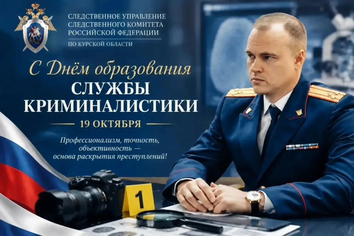 Руководитель следственного управления поздравил сотрудников службы криминалистики