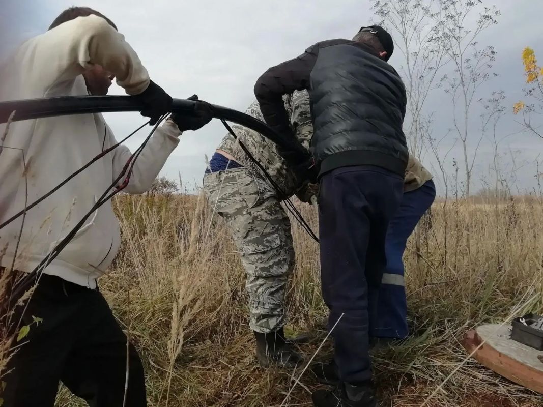 Приступили к ремонту водопровода в д. Сергеевка Приступили к ремонту водопровода в д. Сергеевка