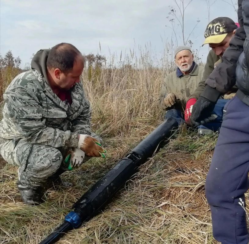 Приступили к ремонту водопровода в д. Сергеевка Приступили к ремонту водопровода в д. Сергеевка