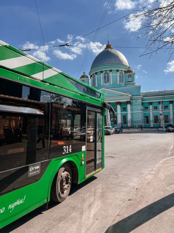 В Курске магистральные маршруты автобусов заменят троллейбусами
