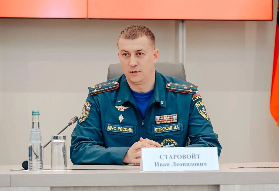 В Курской области официально представили нового начальника регионального ГУ МЧС России Ивана Старовойта