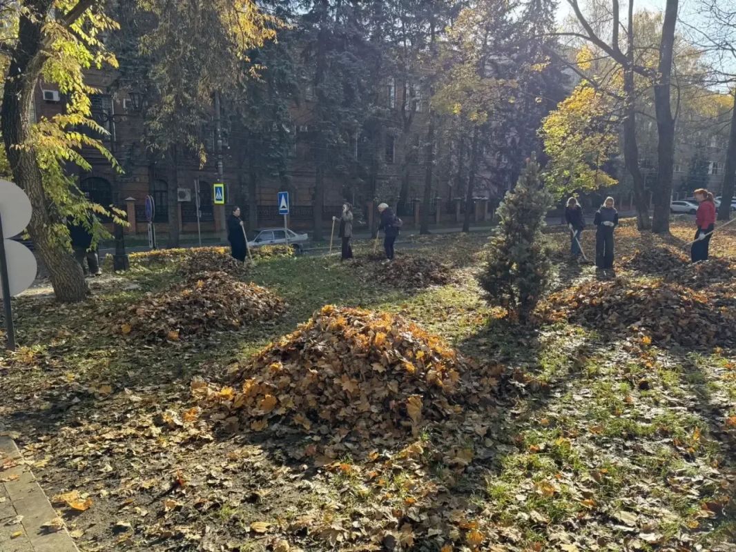 К субботнику присоединились сотрудники комитета ЖКХ К субботнику присоединились сотрудники комитета ЖКХ