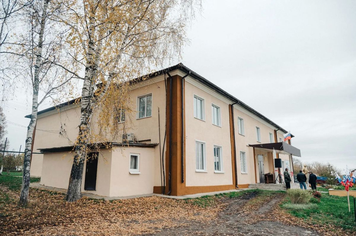 В Курской области после капитального ремонта открылся Спасский сельский Дом культуры