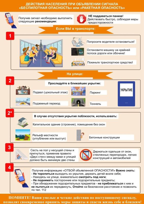 Важная информация от МЧС России! Важная информация от МЧС России!