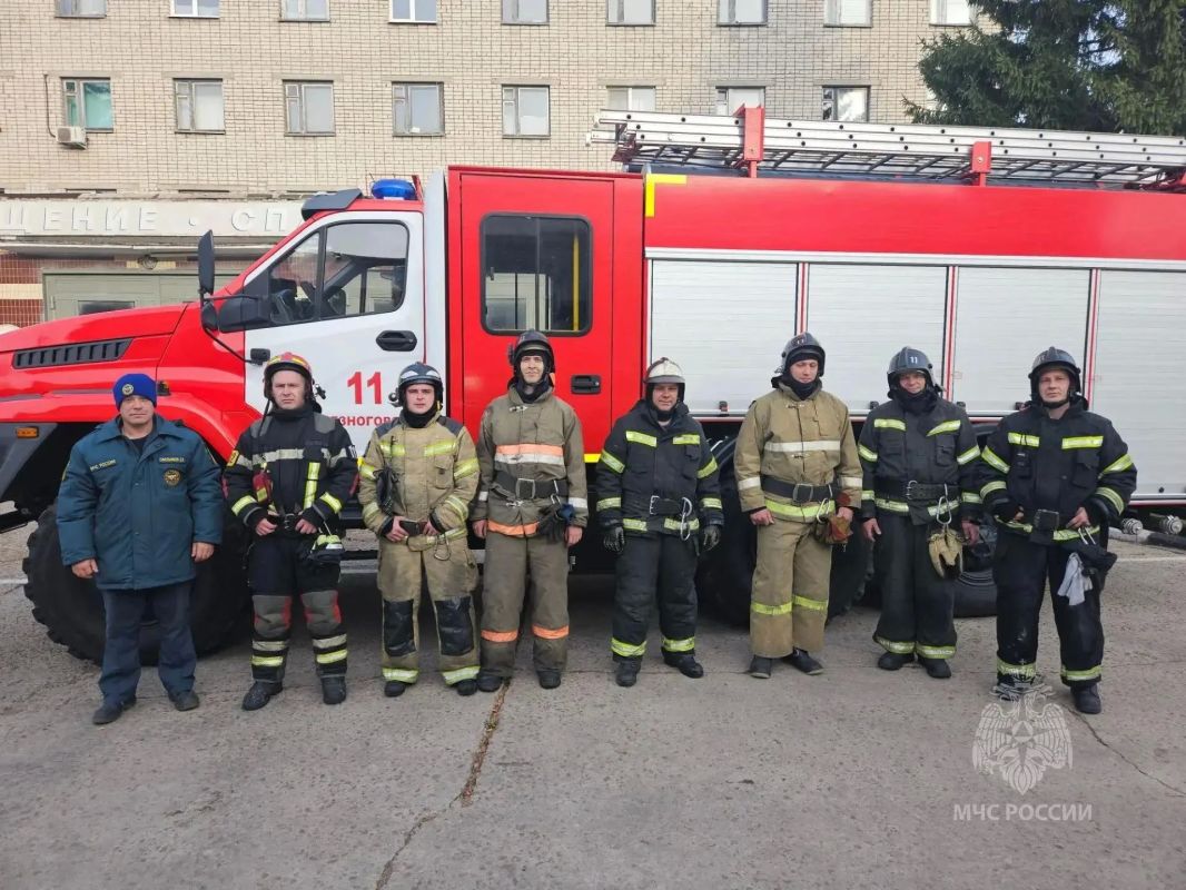 В Железногорске из-за пожара в многоэтажке эвакуировали 16 человек