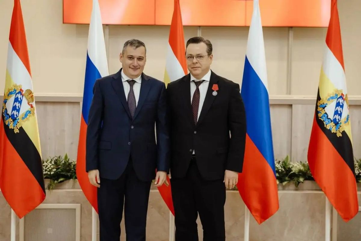 Александр Терновцов награжден медалью ордена «За заслуги перед Отечеством» II степени